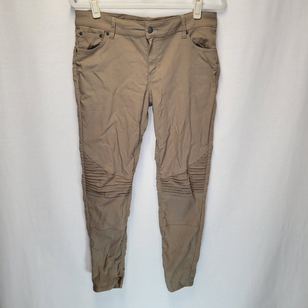 Prana Women's Size 12 Pants Tan Reinforced Knees